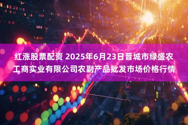 红涨股票配资 2025年6月23日晋城市绿盛农工商实业有限公司农副产品批发市场价格行情